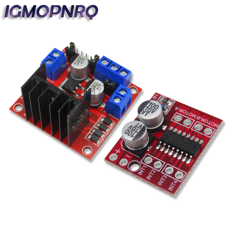 Motor Driver L298N - Módulo de placa de controlador L298N,