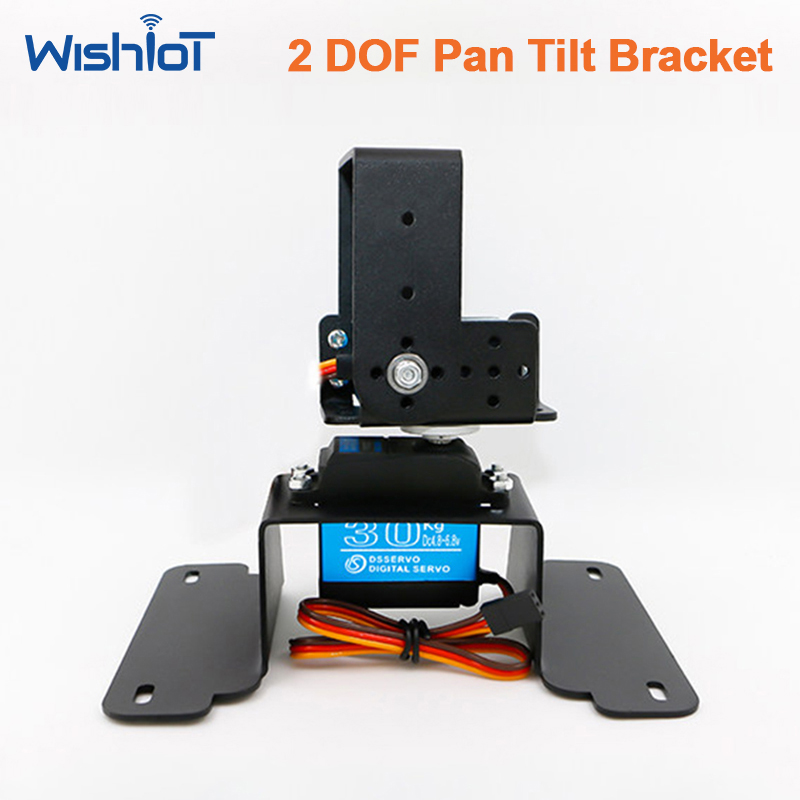 Servo Pan Tilt - Kit de Soporte Metálico de 2