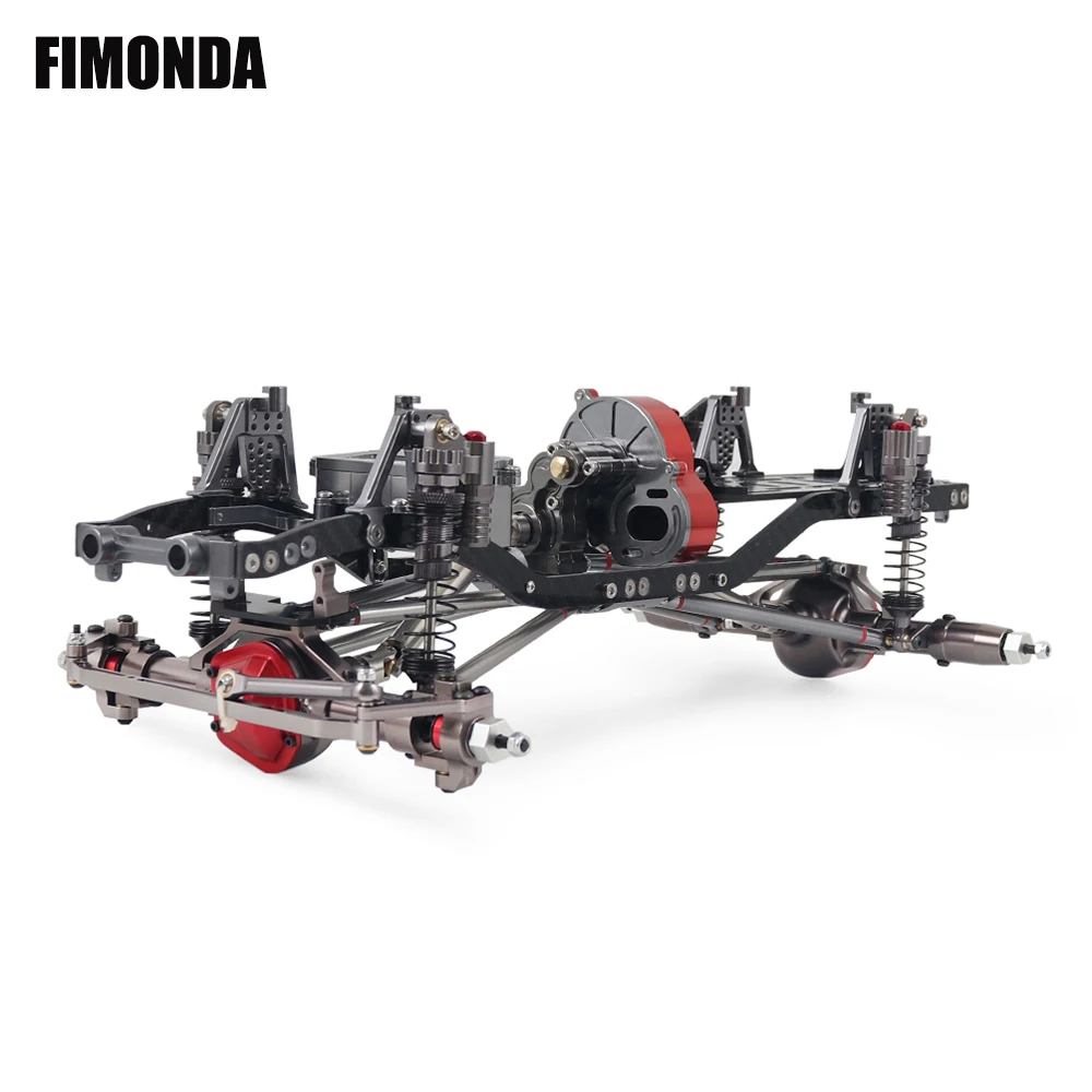 Robot Car Kit - FIMONDA-Kit de chasis de Metal 1/10