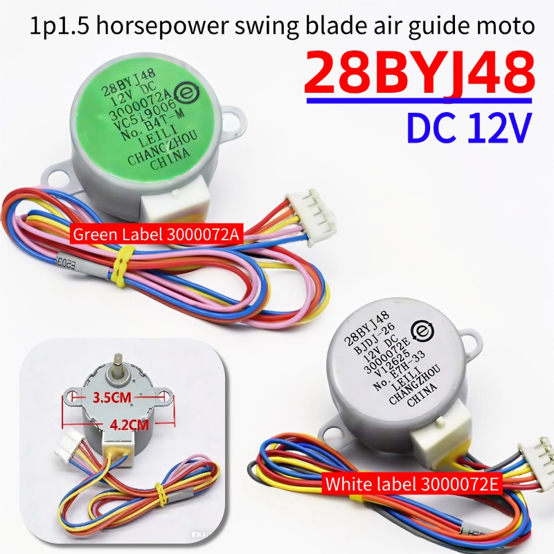 Dc Motor 12V - Motor paso a paso DC 12V