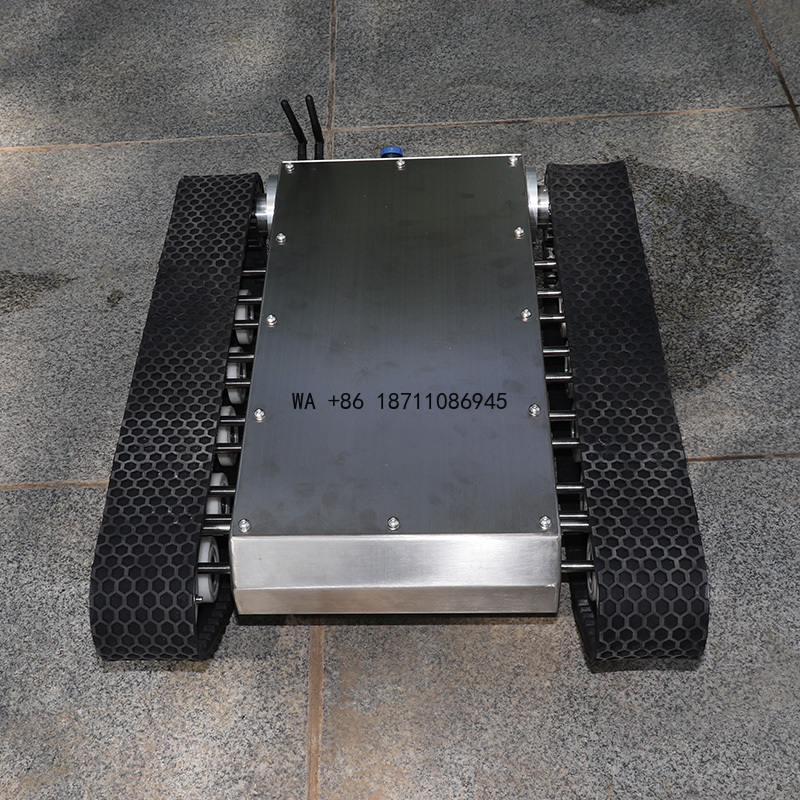 Robot Chassis - Plataforma Robótica Impermeable IP65 con Panel