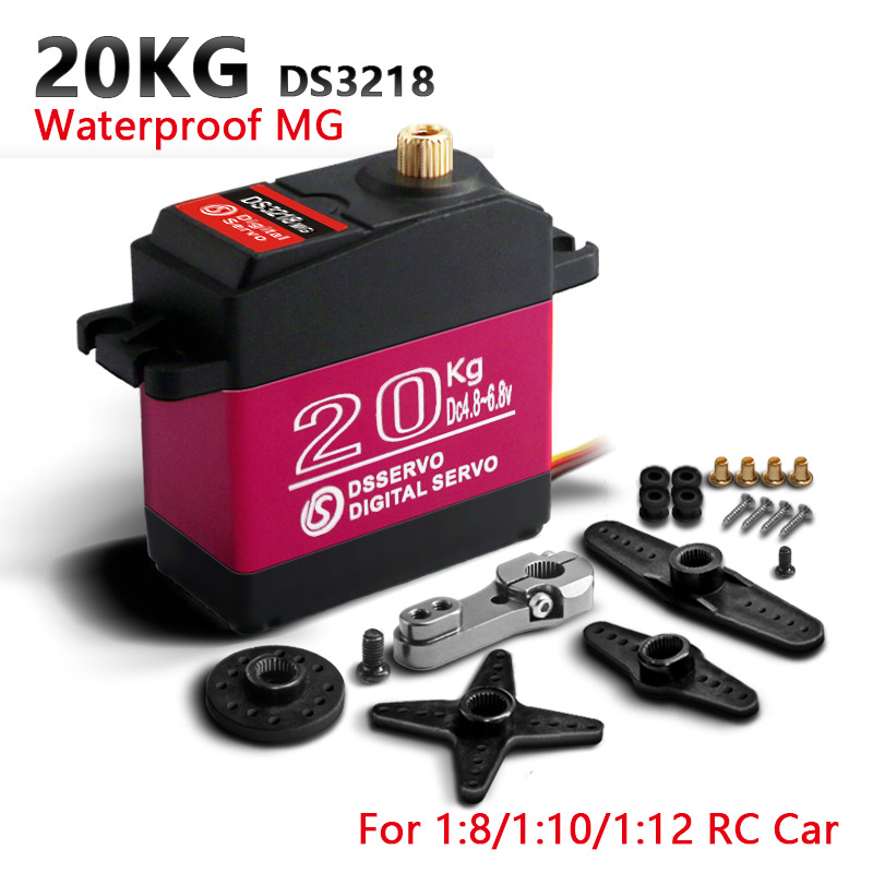 Robot Arm Metal - Dsservo Ds3218Mg, Servo Digital Metálico de