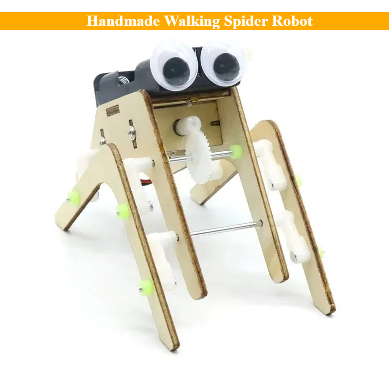 Line Follower Robot - Imaginación DIY hecho a mano araña