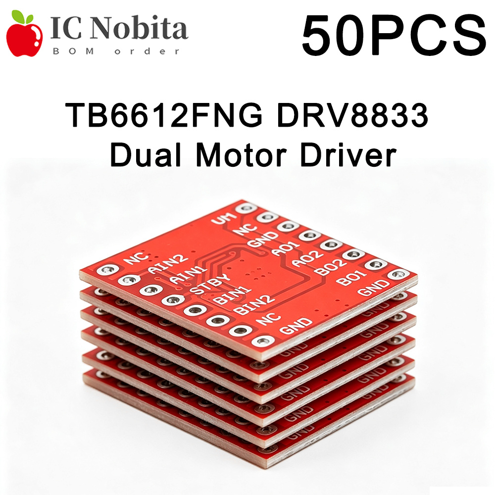 Motor Driver L298N - Controlador de motor dual TB6612FNG DRV8833