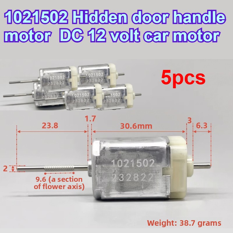 Dc Motor 12V - 5 Piezas 1021502 Motor de Manija