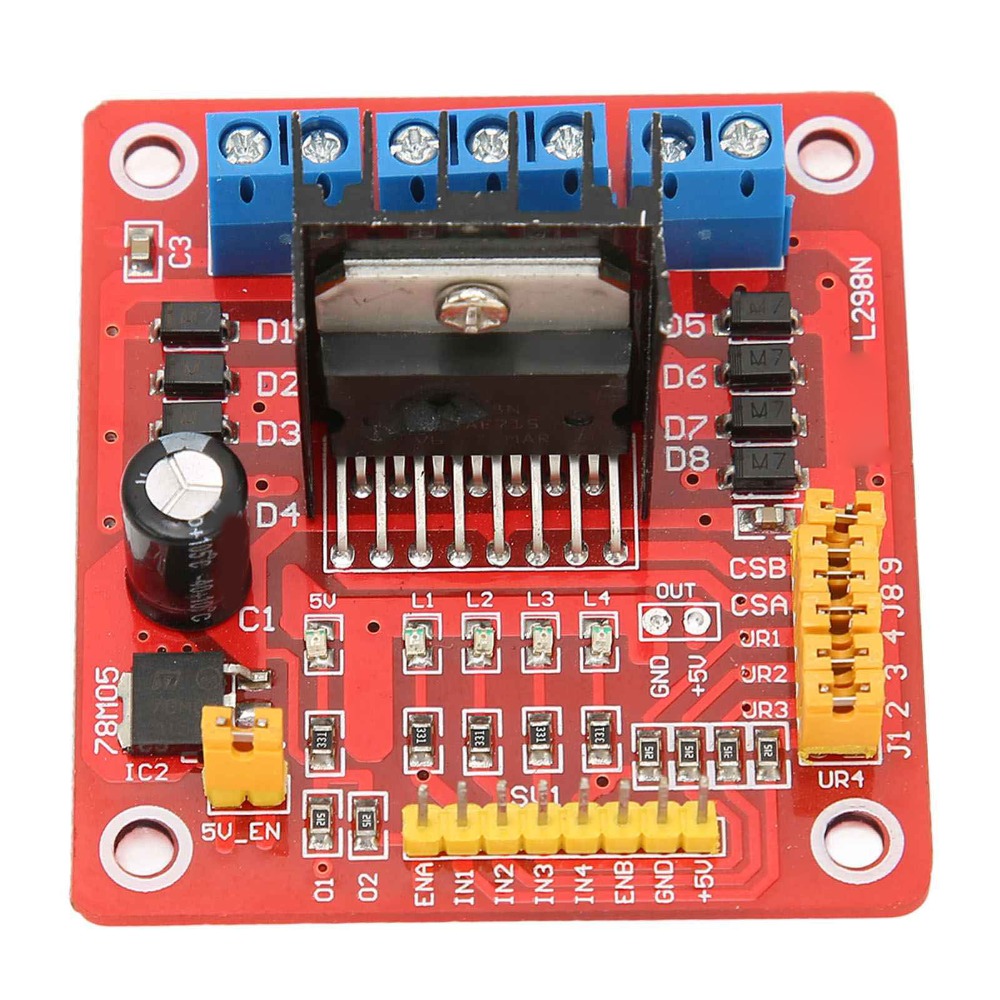 Motor Driver L298N - Módulo Controlador de Motor Paso a