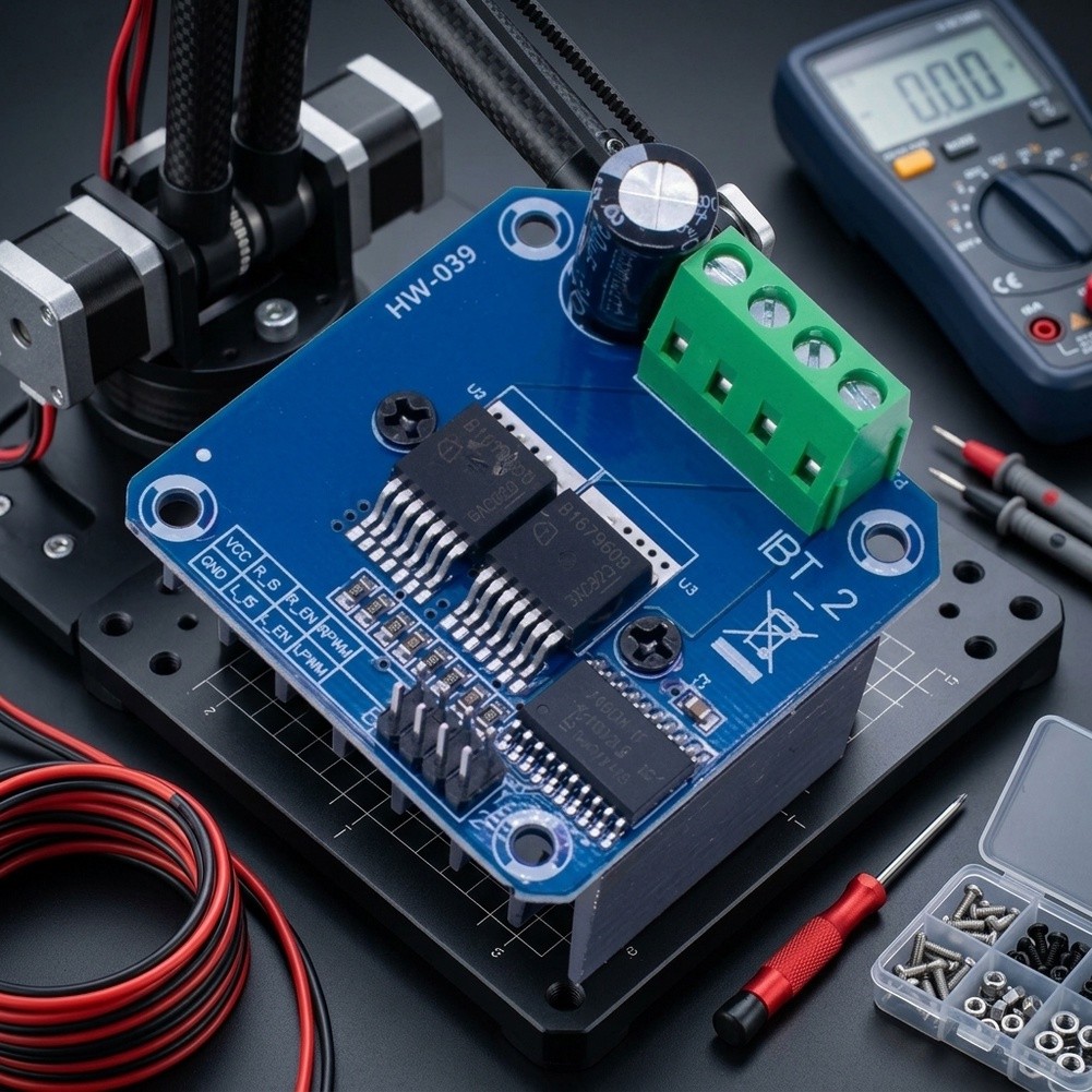 Motor Driver Module - Módulo Controlador de Motor de Doble