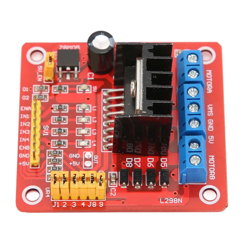 Módulo Controlador de Motor Pa - Motor Driver L298N reseña y precio
