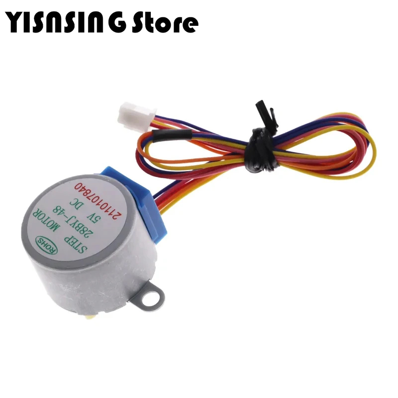 5V 4 fases 28BYJ-48 DC engrana - 28Byj-48 reseña y precio