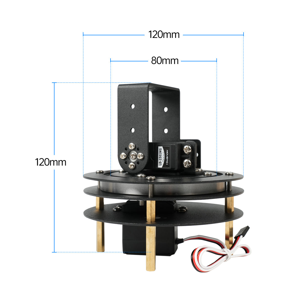 Hiwonder-Kit Servo Digital sin - Robot Arm Kit reseña y precio