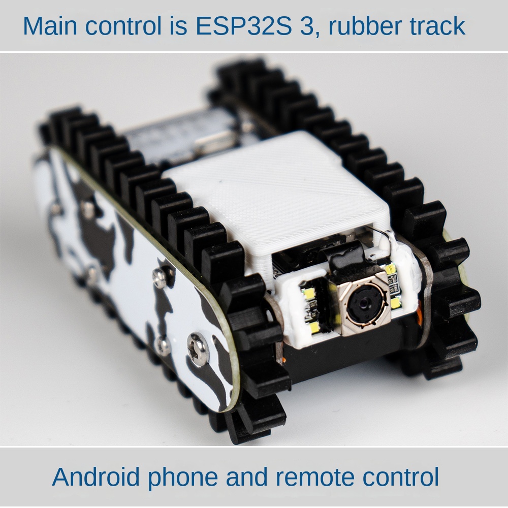 Tanque de Metal RC con cámara  - Tracked Robot Chassis reseña y precio
