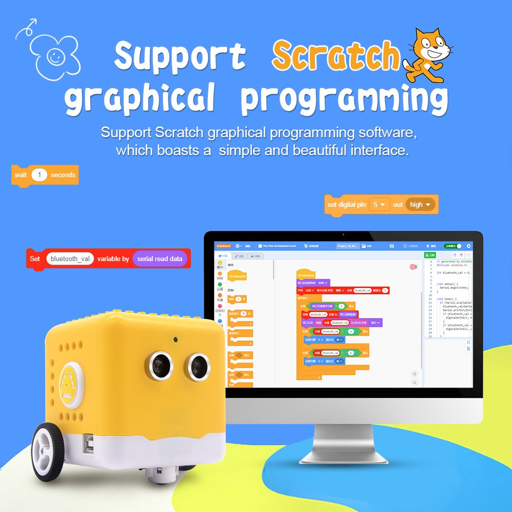 Kit de Robot programable Kidsb - Microbit Robot reseña y precio
