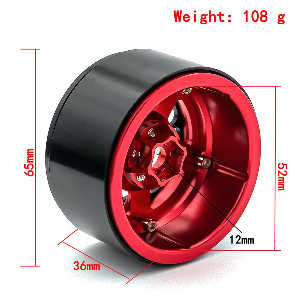 Buje de rueda de Metal de 2,2  - Omni Wheel reseña y precio