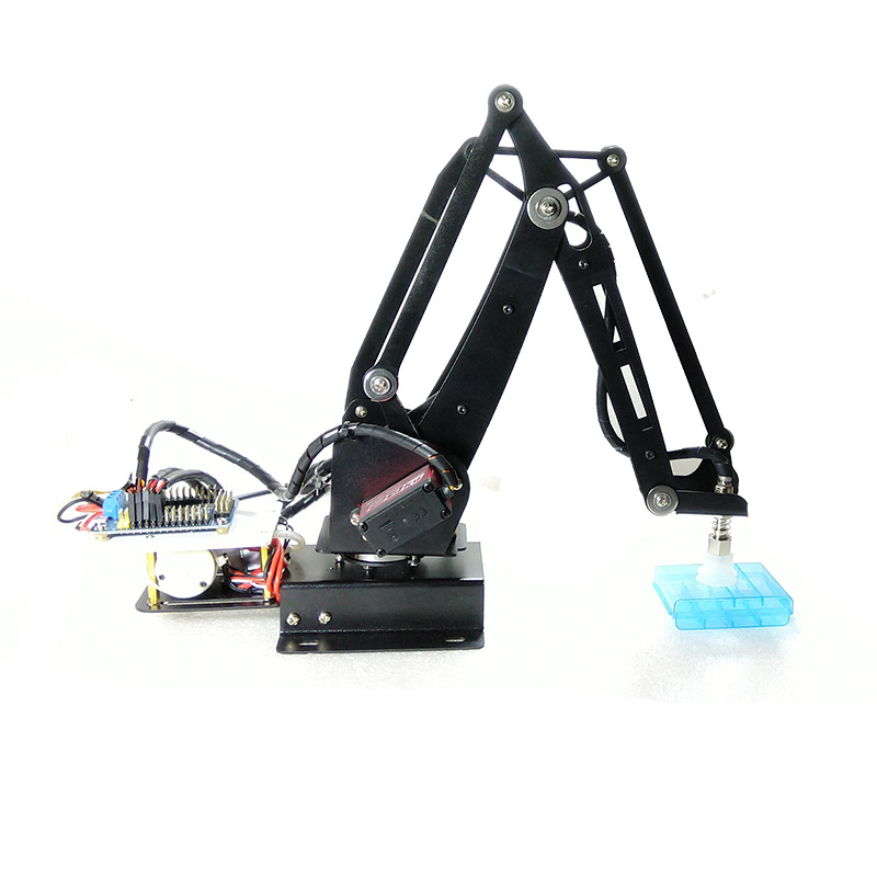 Brazo Robot mecánico 4 dof con - Robot Arm Metal reseña y precio