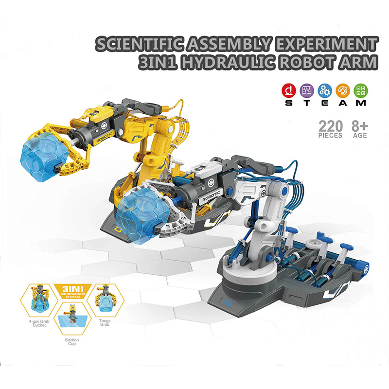 DIY ensamblado brazo mecánico  - Robot Arm Metal reseña y precio