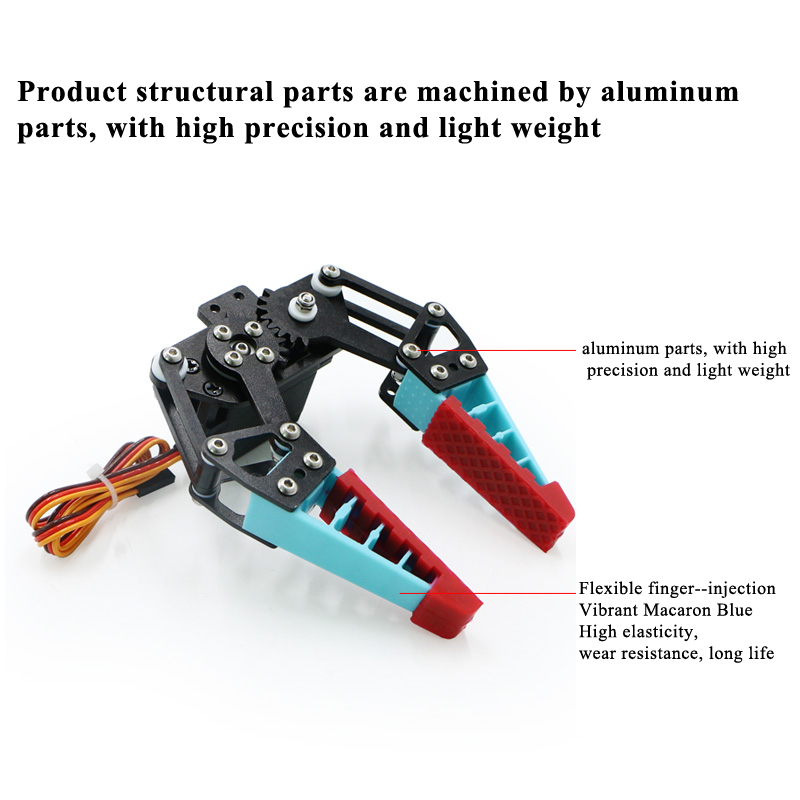 Nueva Garra Robótica Flexible  - Robot Gripper Claw reseña y precio