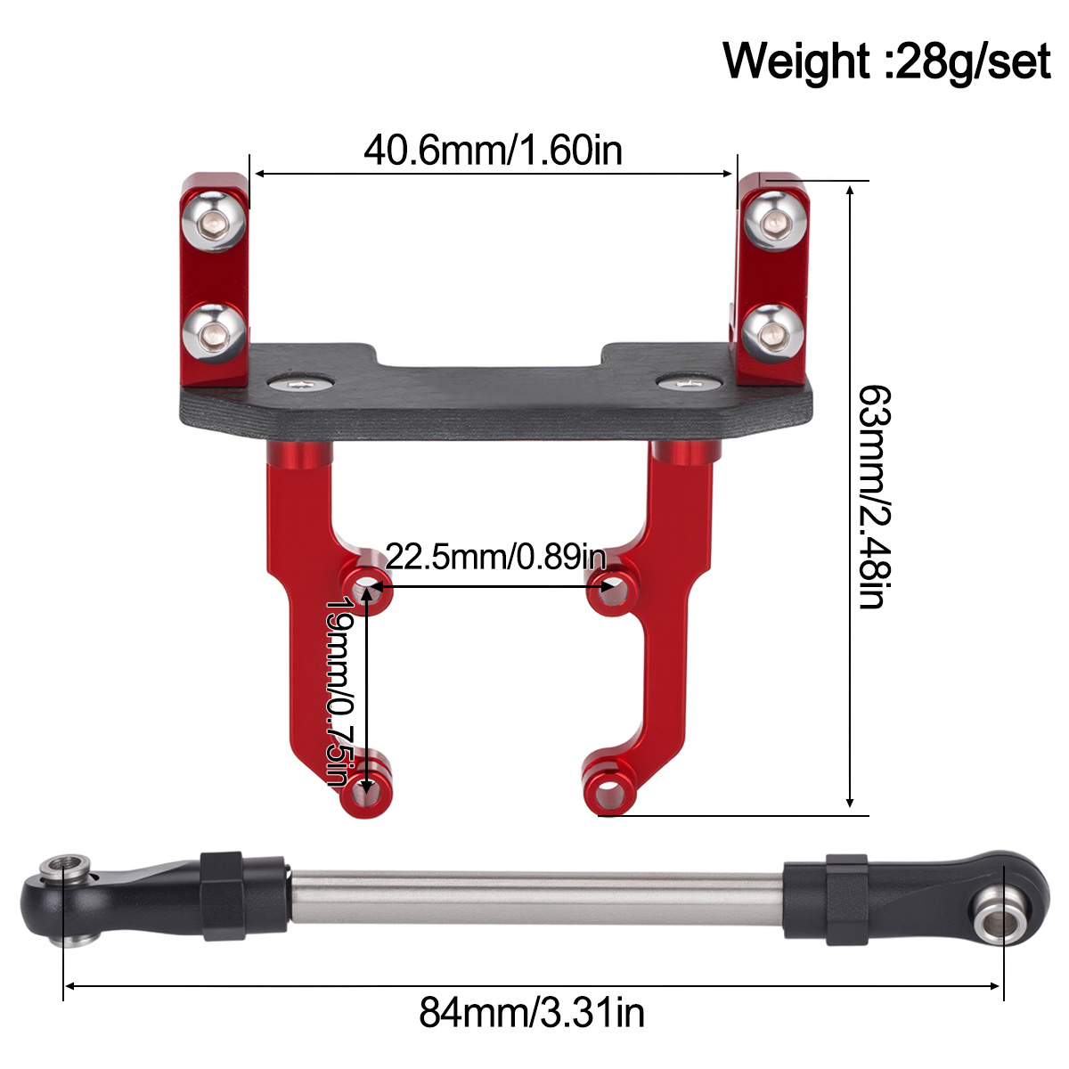 Base de Montaje de Servo de Al - Servo Bracket reseña y precio