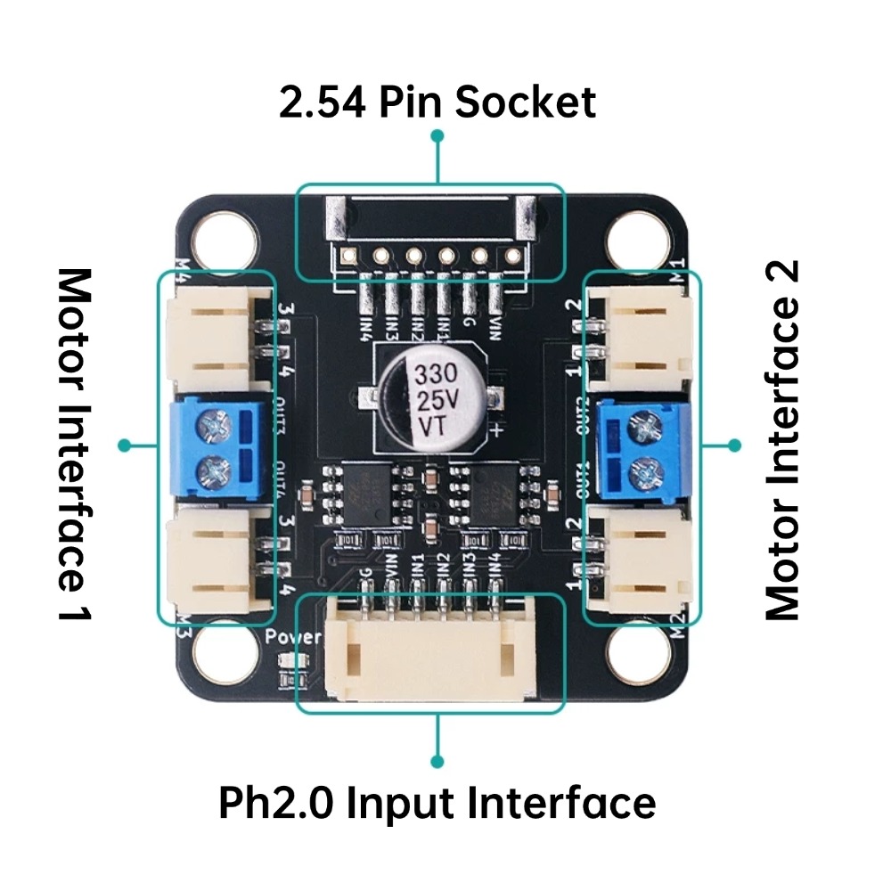 Kit de 4 Motores TT y Controla - Motor Driver L298N reseña y precio