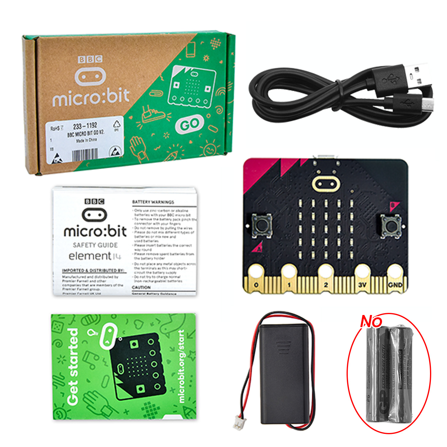 Placa de desarrollo Original B - Microbit Robot reseña y precio