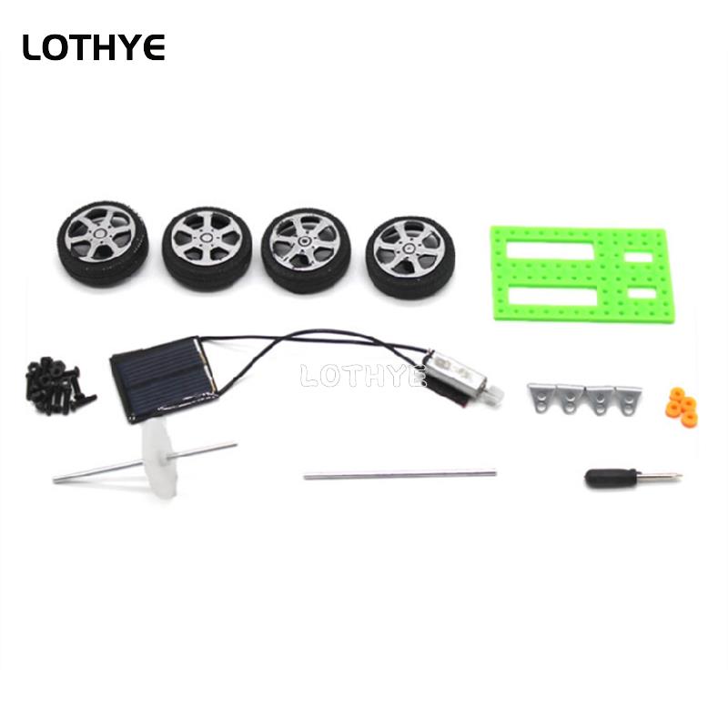 Mini coche Solar DIY, Kit de c - Microbit Robot reseña y precio