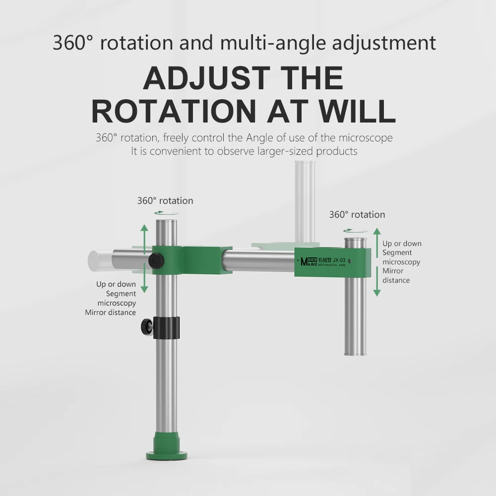 MaAnt JX-03 Brazo oscilante me - Robot Arm Metal reseña y precio