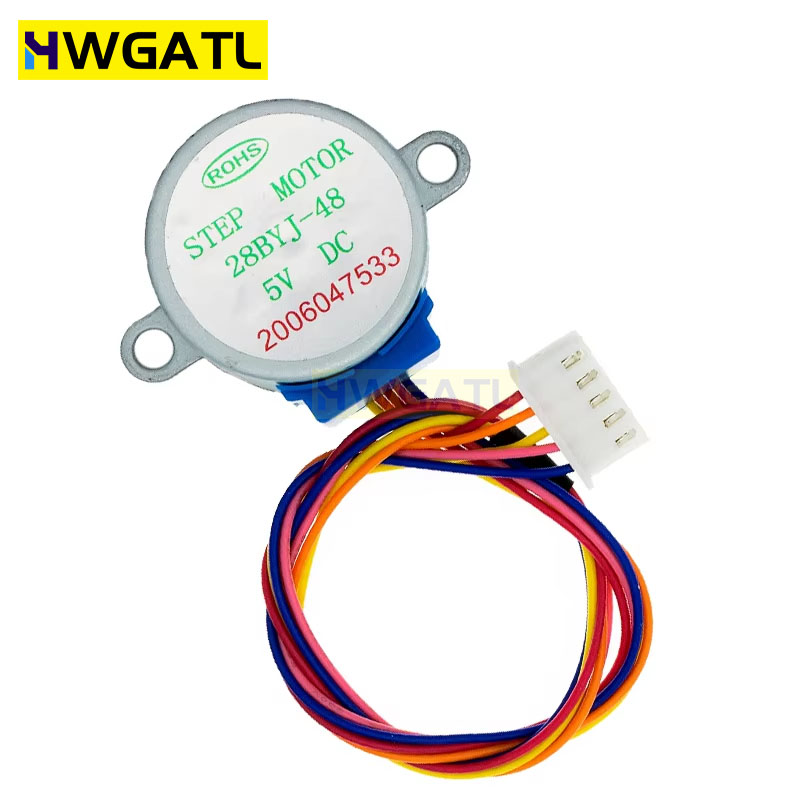 HWGATL 5V 4 fases 28BYJ-48 DC  - 28Byj-48 reseña y precio