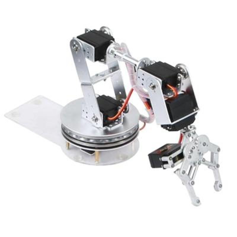 Brazo Robótico Plateado de 6 G - Robot Arm Kit reseña y precio