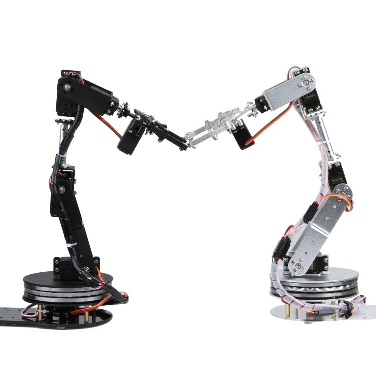 Brazo Robótico Plateado de 6 G - Robot Arm Kit reseña y precio