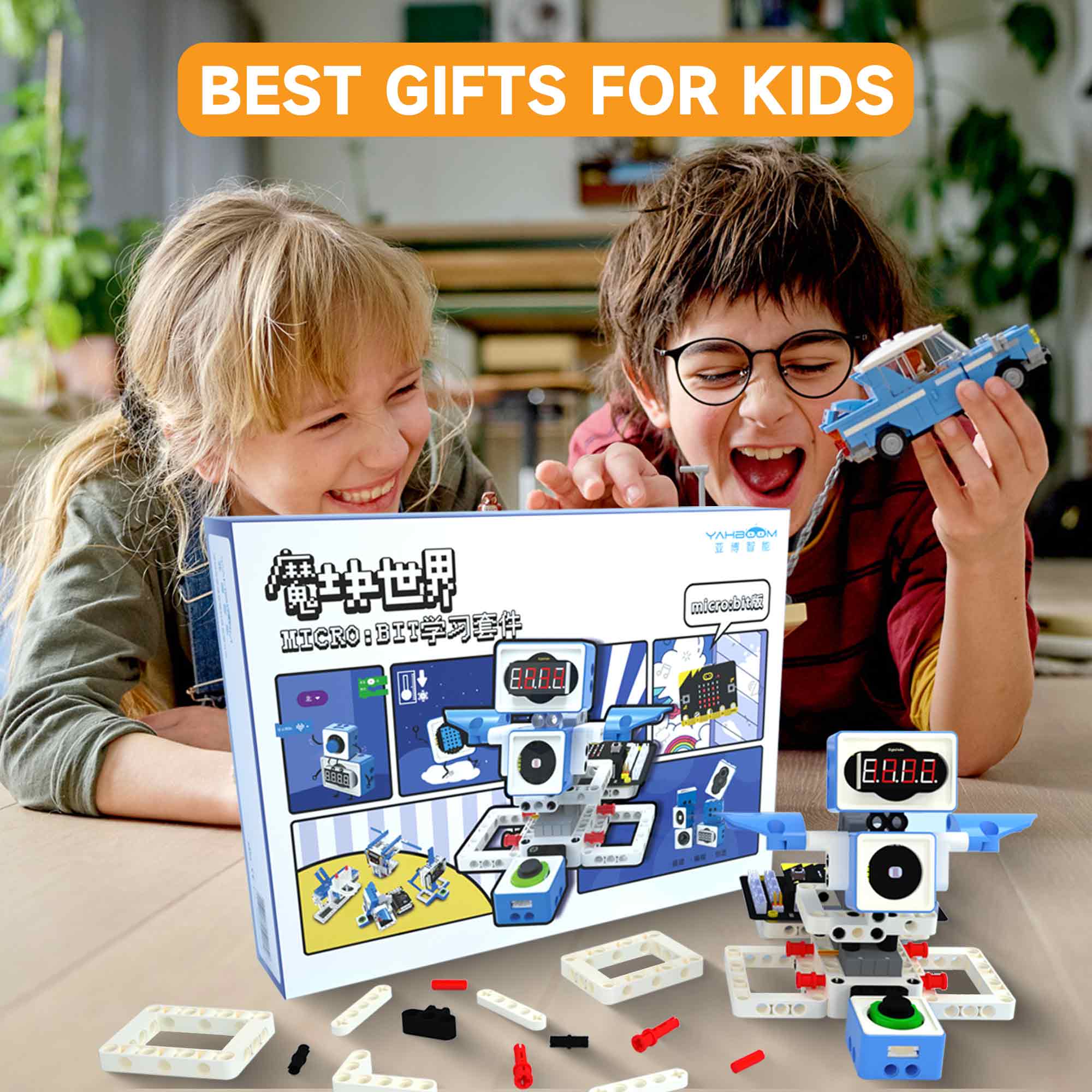 Kit de robótica de microbit 21 - Microbit Robot reseña y precio