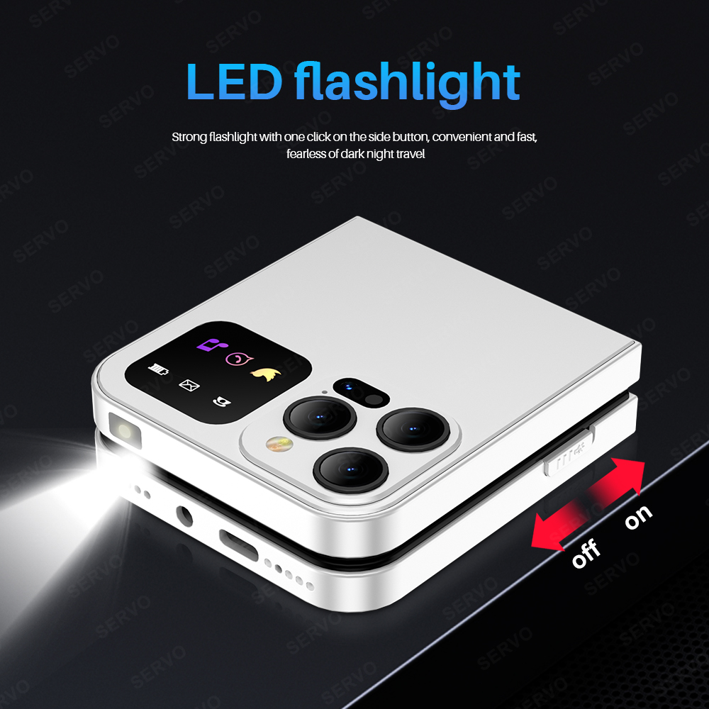 SERVO A50 PRO Flip teléfono mó - Servo Pan Tilt reseña y precio