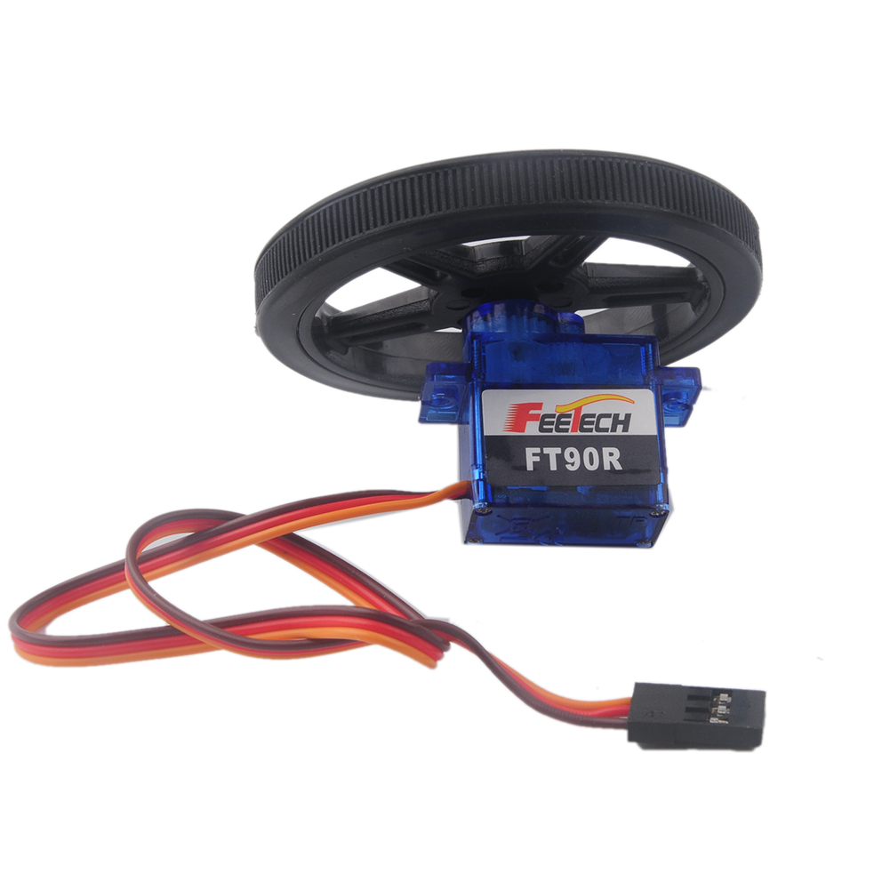 100 Uds Feetech FT90R-C002 3V  - Microbit Robot reseña y precio