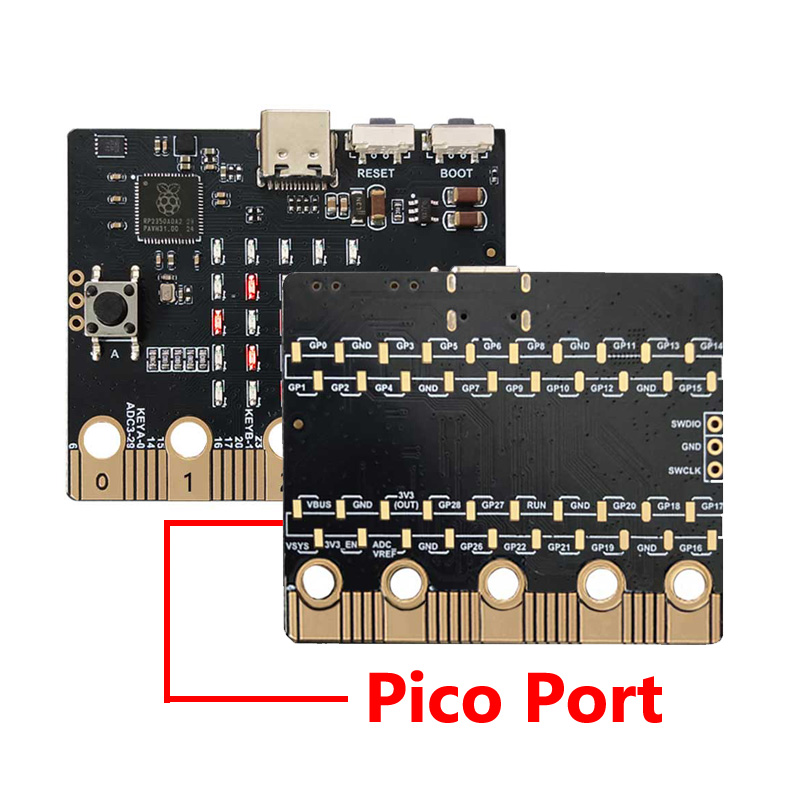 Raspberry Pi Pico 2 RP2350 bit - Microbit reseña y precio
