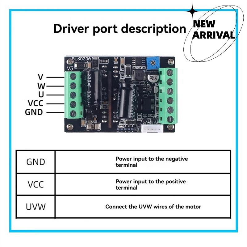 Controlador de motor de alta p - Motor Driver Module reseña y precio