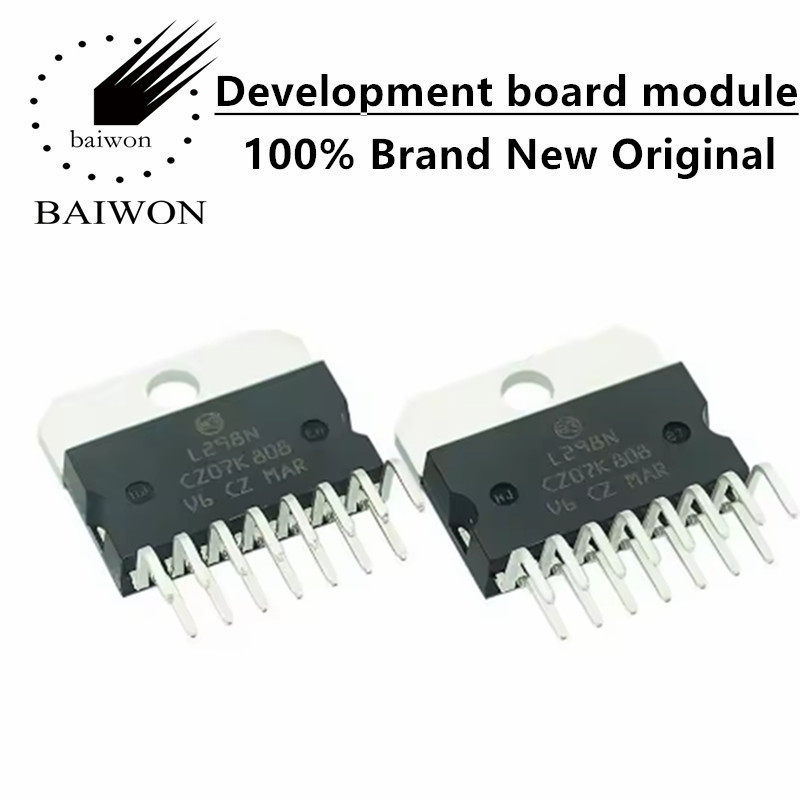 Chip controlador de motor paso - Motor Driver L298N reseña y precio