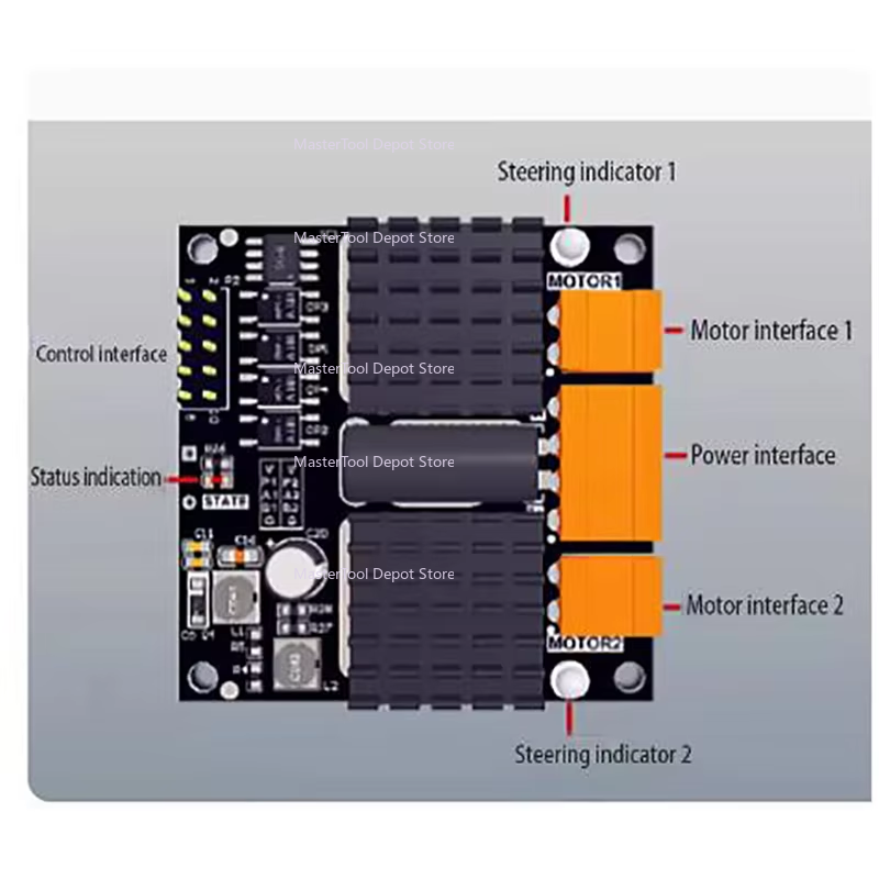 Placa de módulo de accionamien - L298N Module reseña y precio