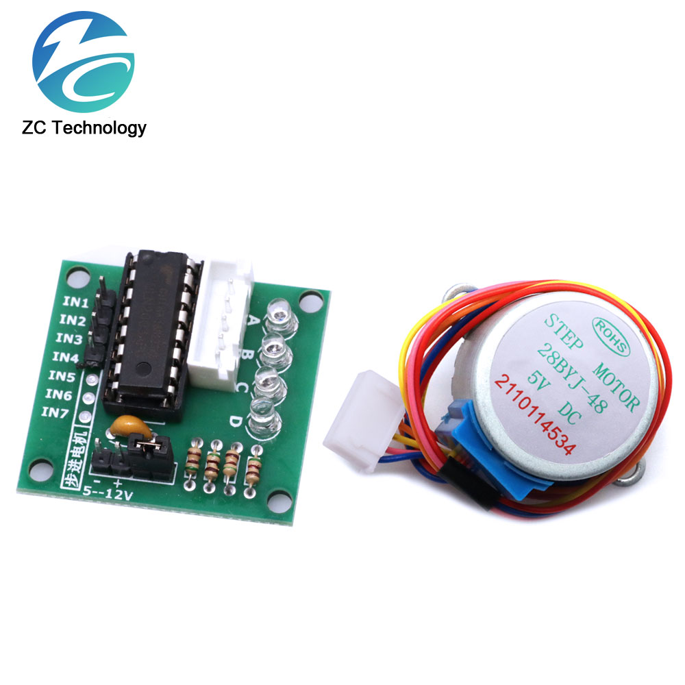 Motor paso a paso de 4 fases 2 - 28Byj-48 reseña y precio