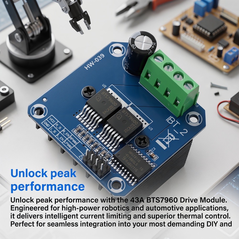 Módulo Controlador de Motor de - Motor Driver Module reseña y precio